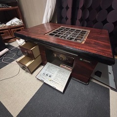 長火鉢風石油ストーブ　差し上げますの画像