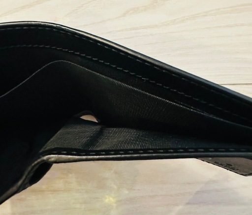 【GUCCI】GGゴースト 二つ折り財布 ブルー/イエロー レザー 財布