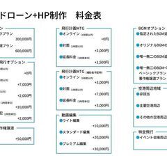 【30万円～】ドローン撮影+ホームページ制作（15ページまで）/...