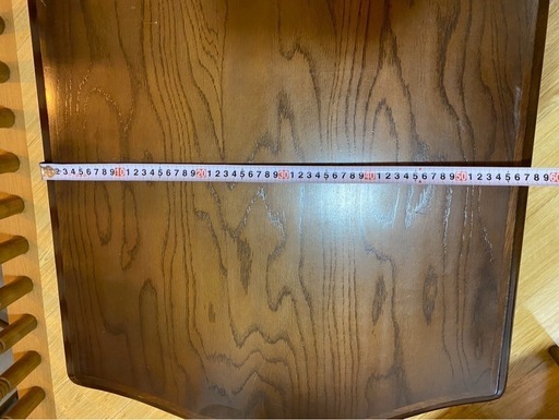 飛騨産業 ヴィンテージ サイドテーブル ナラ レトロ 昭和 53年製