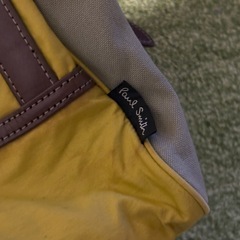 Paul Smith イエロー　バックパックの画像
