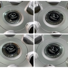 良品 BLOWS GARLA ブローズ ガーラ 6本スポークアルミホイール 15×6J+45 10H PCD100/114.3 4本セット 一台分の画像