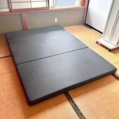 ソファ兼用マットレス  カバー付きの画像