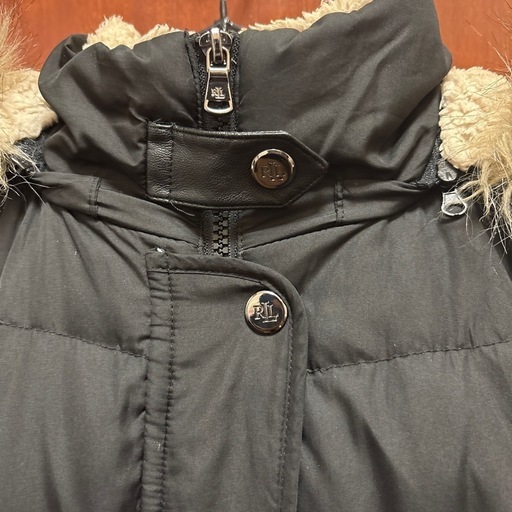 Ralph Lauren フェイクファーフード付 ダウンコート