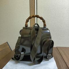 美品。GUCCI　グッチ　バンブー　リュックサック　バッグパックの画像