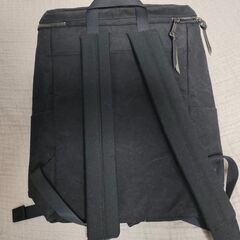 TAKEYARI 撥水タイガー帆布 ボックスパック WUB-002（ブラック）の画像