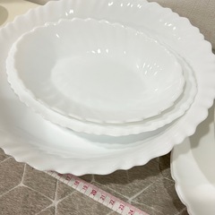 白いお皿 7枚セット（Luminarc含む） ✨の画像