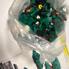 植物ブロックの画像