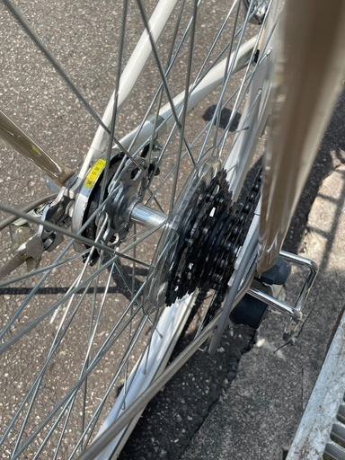 26インチ　ジュニアサイクル、前カゴ付き　引き取り希望