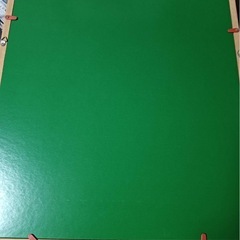 額装 孔雀🦚絵　金属板 38.4×41.5×3の画像