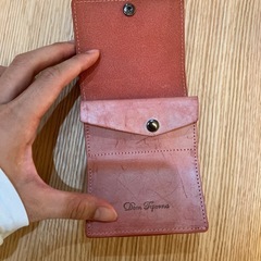美品！イタリアンレザーミニ財布の画像