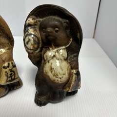 たぬきの双子の画像