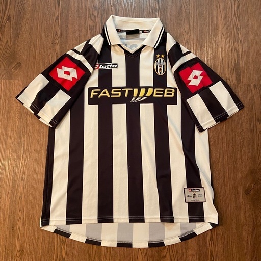 ユベントス シャツ Lotto ホワイト ヴィンテージ サッカーシャツ ユベントス シャツ Lotto ホワイト ヴィンテージ サッカーシャツ