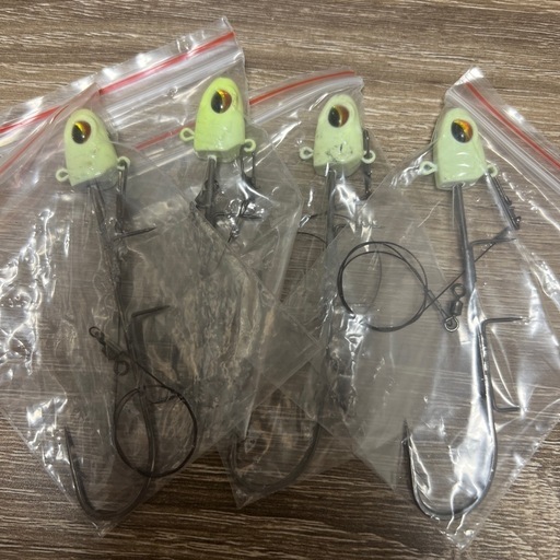 ダイワ　波止　タチウオ 太刀魚　テンヤ　4点セット　19g mサイズ