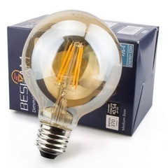 BESTAM LED球形電球 暖色系E26 2個セットの画像