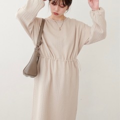 natural coutureワンピース 長袖マタニティにもの画像