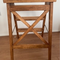 IKEA 折り畳み脚立 踏み台 BEKVÄM ベクヴェーム の画像