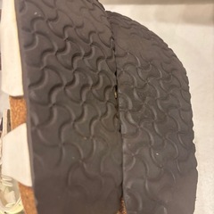 BIRKENSTOCK ホワイト サンダル 37の画像