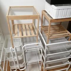 IKEA ワゴン等 9個セット 美品 ②の画像