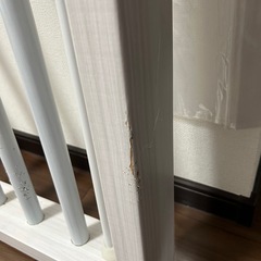 手作り柵の画像