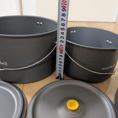 mont-bell クッカーセット スノーピーク チタンマグ450の画像