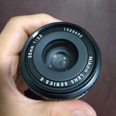 優良〜良品　NIKON SERIES E 35mm F2.5　分解清掃済の画像
