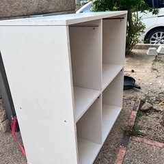 カラーボックス　収納棚の画像