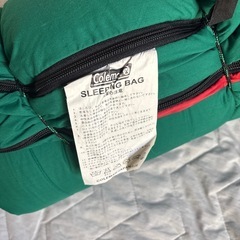 コールマン　寝袋　シェラフ　封筒型の画像