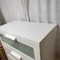 イケア家具ブリムネス(4段引出し式キャビネット)の画像