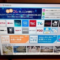 🔥募集中🔥TOSHIBA 43インチ REGZA ‼️2020年製 4Kチューナー搭載‼️YouTube、Netflix、 Amazonビデオ見れます‼️の画像