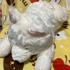 サモエドぬいぐるみの画像