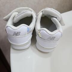 ニューバランス　ホワイト　12.5の画像