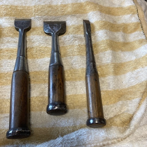 本職用　　　　　　　叩きノミ　追入ノミ　半叩きノミ