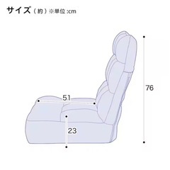 座椅子(2個セット)の画像