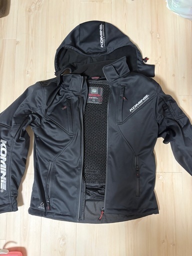 KOMINE ブラックジャケット Lサイズ