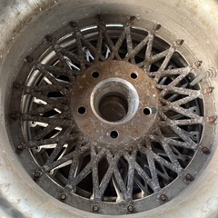 NORE 昭和レトロアルミホイール 4本セットの画像