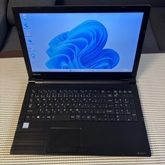 DynabookB65/DN第8世代i3-8130U爆速SSD256GBカスタム仕様外装保護フィルム付き/オフィス付きの画像