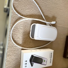 ワイヤレス充電機差し上げますの画像