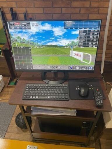 【引取り限定】室内ゴルフ練習セット