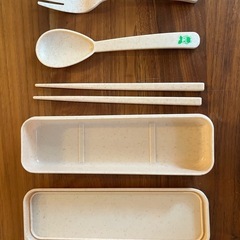 箸箱セット　フォーク、スプーン付き　の画像