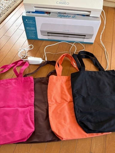 カッティングプロッター　シルエットカメオ3 オリジナルTシャツ　オリジナルトートバッグ カッティングプロッター シルエットカメオ3 オリジナルTシャツ