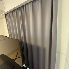 カーテン　レース付きの画像