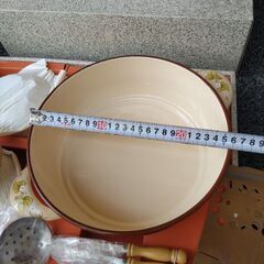 ホーロー水炊き鍋の画像