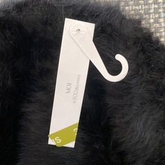 3coins ジャギーバケットハット　黒色　の画像