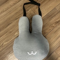 車でうたた寝クッション うさぎ 西松屋の画像