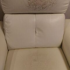 電動リクライニング一人用ソファ合皮の画像