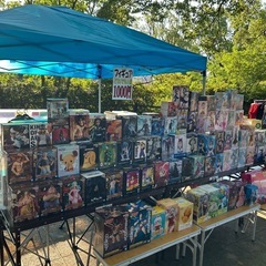 ９月７日　都城市神柱公園フリーマーケット開催中
