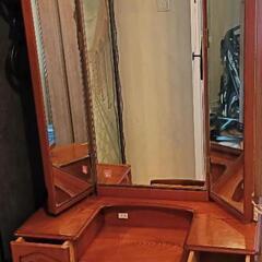 大塚家具　三面鏡　ドレッサー　和風の画像