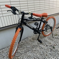 6段ギア付き　子供　自転車　22インチの画像