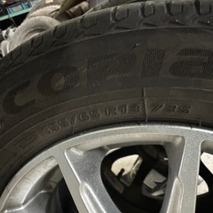 13インチ　ホイール、サマータイヤセット　pcd100 4穴の画像